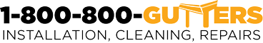 Logo for 1-800-800-Gutters